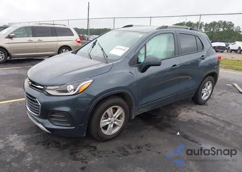 2022 Chevrolet Trax Fwd Lt из США, поврежденный, VIN KL7CJLSM4NB564867